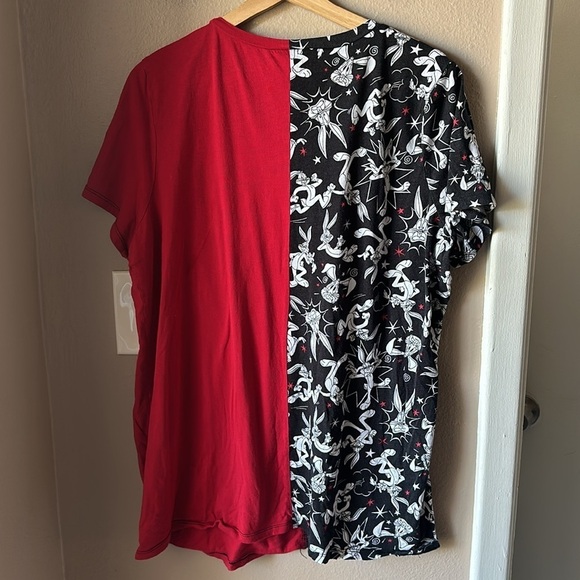 TORRID WARNER BROS Looney Tunes Bugs Bunny Classic Fit Colorblock Tee - Picture 10 of 10